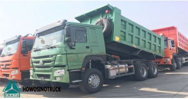 Howo Sinotruk 371 6X4 Tipper Truck will be sent to Zimbabwe