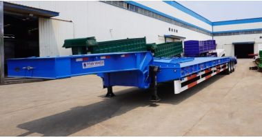 Tri Axle 80 Ton Low Loader Trailer will be sent to Zimbabwe