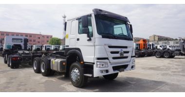 Howo Sinotruk Tractor Head Truck 371hp will be export to Zimbabwe Bulaway