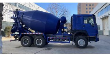 Sinotruk Howo Concrete Mixer Truck will be sent to Zimbabwe