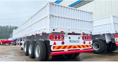 3 Axle Side Wall Semi Trailer will be sent to Zimbabwe