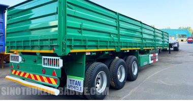 3 Axle Dropsides Trailer will be Shipped to Harare Zimbabwe