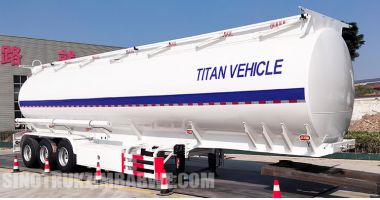 3 Axle Petrol Tanker Trailer will be Sent to Zimbabwe