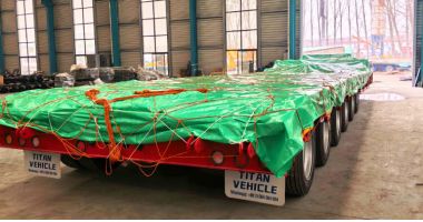 6 Axle Heavy Duty Lowbed Trailer will be Sent to Zimbabwe