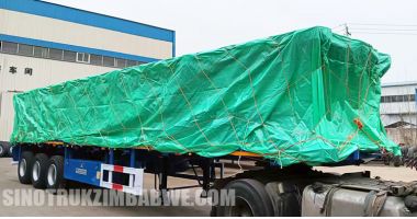 Tri Axle Dropside Trailer will be Shipped to Zimbabwe