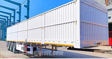 High Side Wall Semi Trailer will be sent to Zimbabwe
