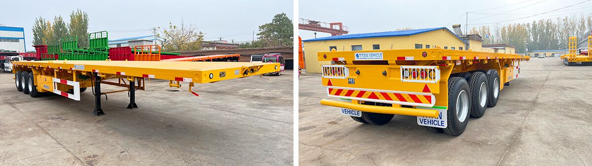 40 Foot 3 Axle Flatbed Trailer for Sale Near me in Zimbabwe