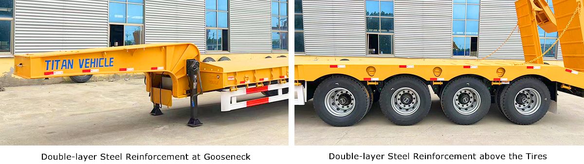100 Ton Lowbed | 4 Axle Low Bed Trailer Truck for Sale in Zimbabwe