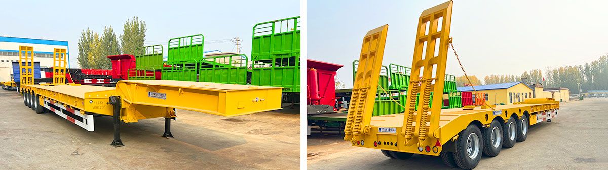 4 Axle Low Loader for Sale - Low Loader Trailer for Sale in Zimbabwe