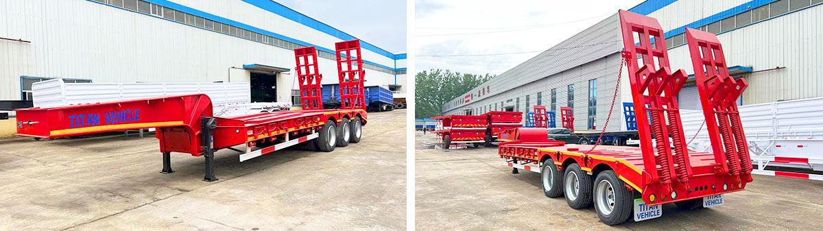 3 Axle Lowbed Trailer - Low Bed Truck for Sale Price in Zimbabwe