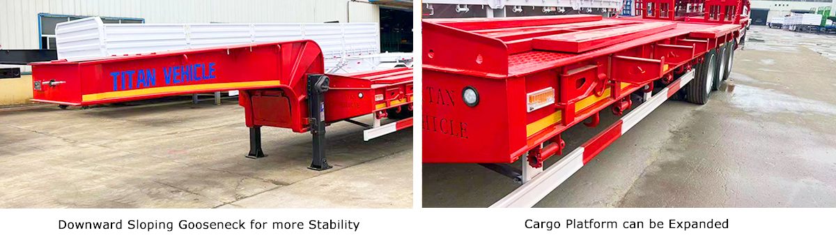 3 Axle Lowbed Trailer - Low Bed Truck for Sale Price in Zimbabwe