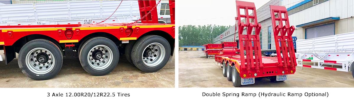 3 Axle Lowbed Trailer - Low Bed Truck for Sale Price in Zimbabwe