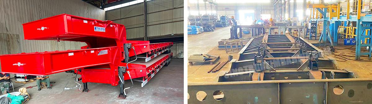 3 Axle Lowbed Trailer - Low Bed Truck for Sale Price in Zimbabwe
