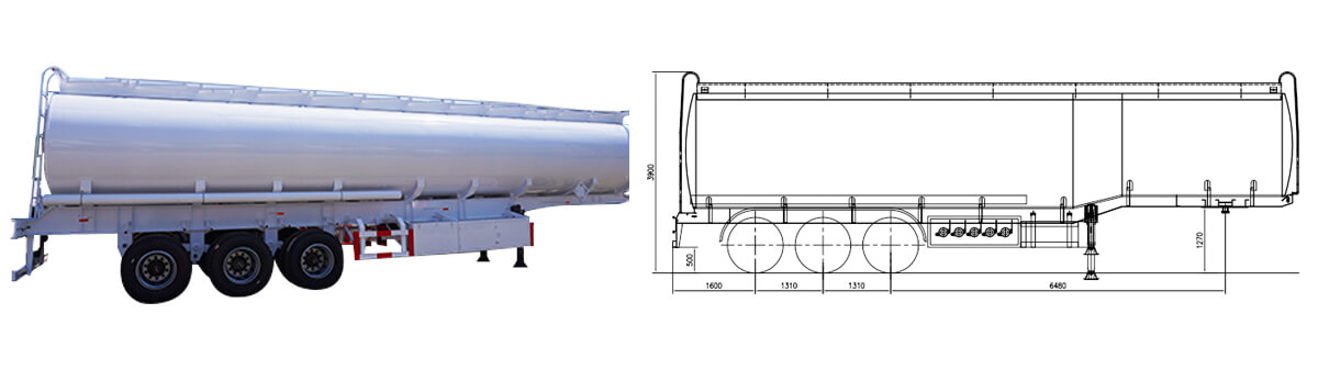 Fuel Tanker Semi Trailer - Fuel Tanker Trailer for Sale Price in Zimbabwe