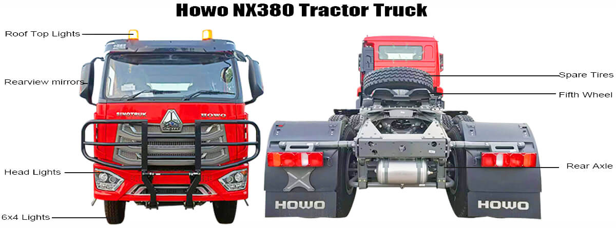 Sinotruk Howo 6x4 Tractor Truck for Sale in Zimbabwe
