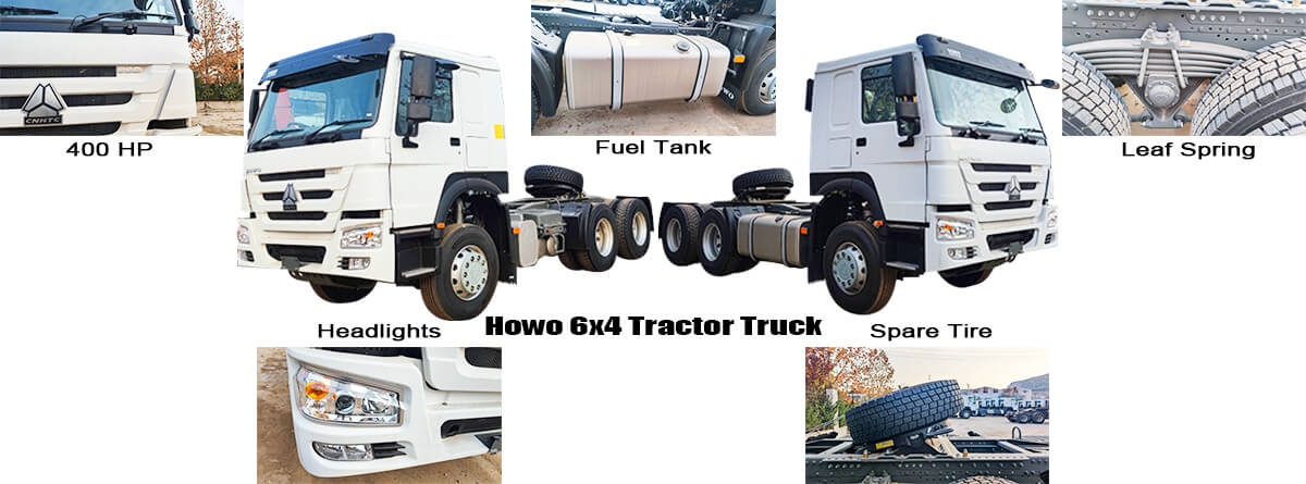 Sinotruk Howo 6x4 Tractor Truck for Sale in Zimbabwe