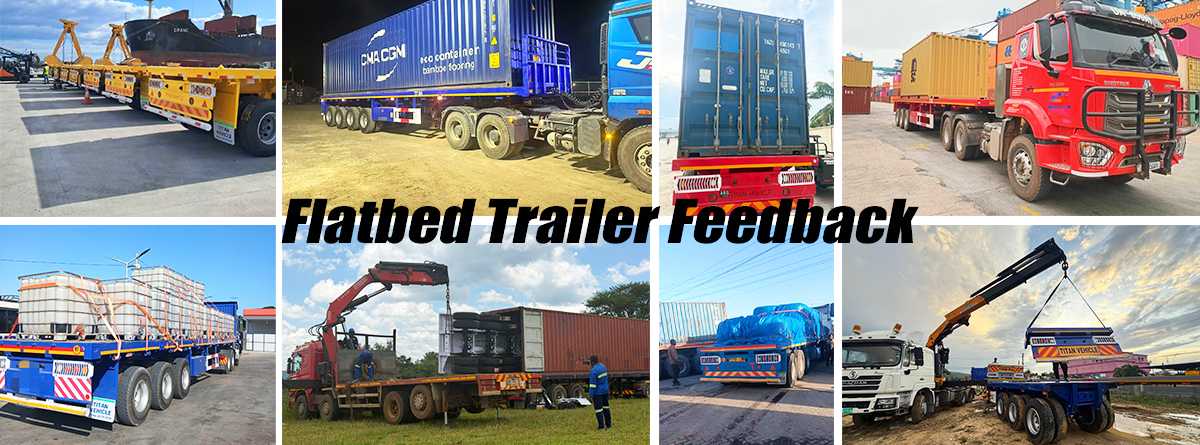 Flatbed Trailer RFQ Zimbabwe | 3 Axle & 4 Axle Trailer Specifications, Price & Shipping