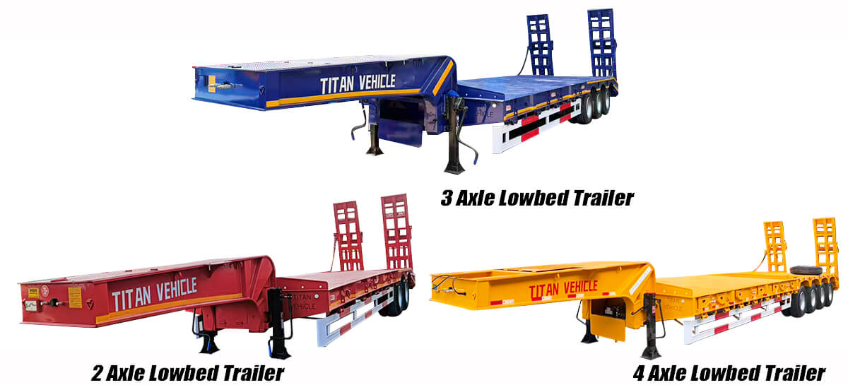 Lowbed Trailer in Zimbabwe | Heavy Duty Mining Low Loader Trailer Manufacturer