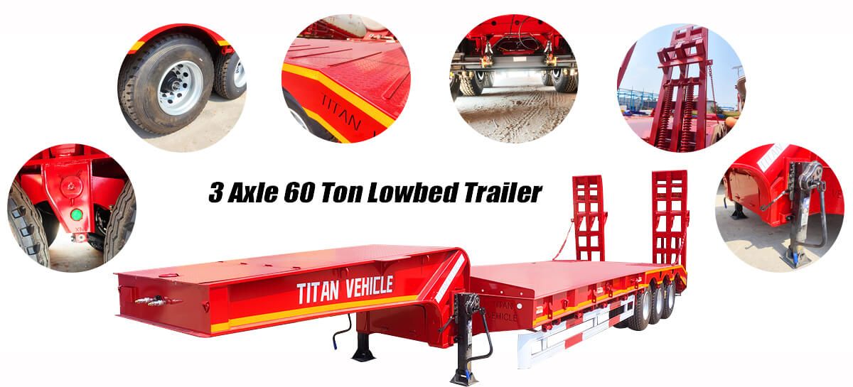 Lowbed Trailer in Zimbabwe | Heavy Duty Mining Low Loader Trailer Manufacturer