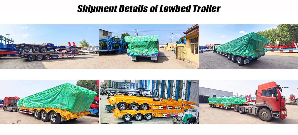 Lowbed Trailer in Zimbabwe | Heavy Duty Mining Low Loader Trailer Manufacturer