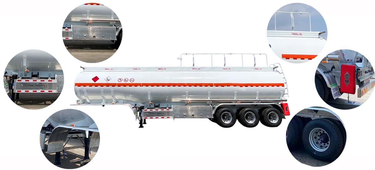 Fuel Tanker Trailer for Sale in Zimbabwe | 30,000L-60,000L