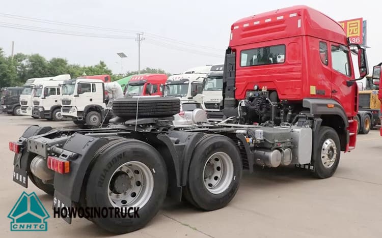 Howo A7 420 Tractor Head Truck is going to ship to Zimbabwe Harare