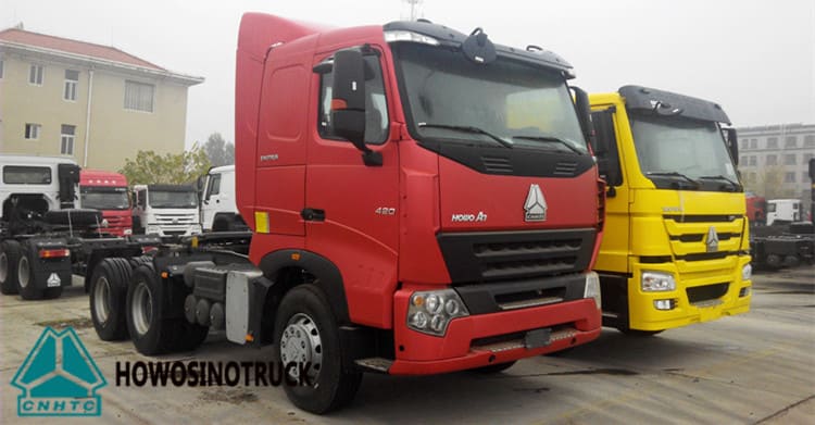 Howo A7 420 Tractor Head Truck is going to ship to Zimbabwe Harare