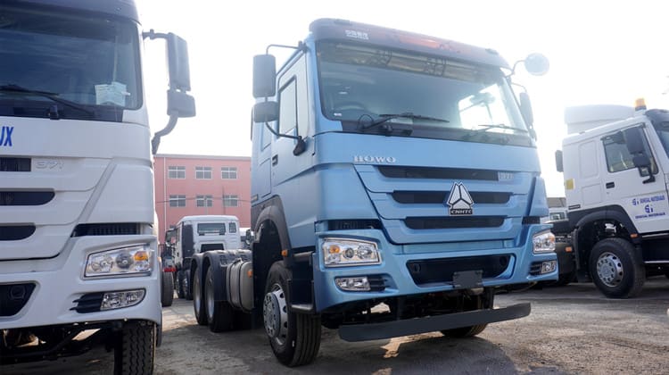 Howo 371 6×4 Truck Tractor is Ready for Zimbabwe Customer