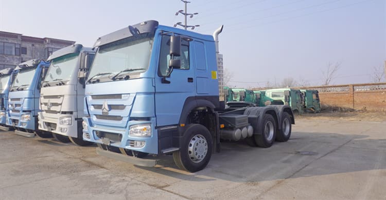 Howo 371 6×4 Truck Tractor is Ready for Zimbabwe Customer