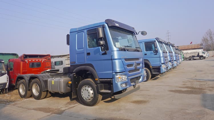Howo 371 6×4 Truck Tractor is Ready for Zimbabwe Customer