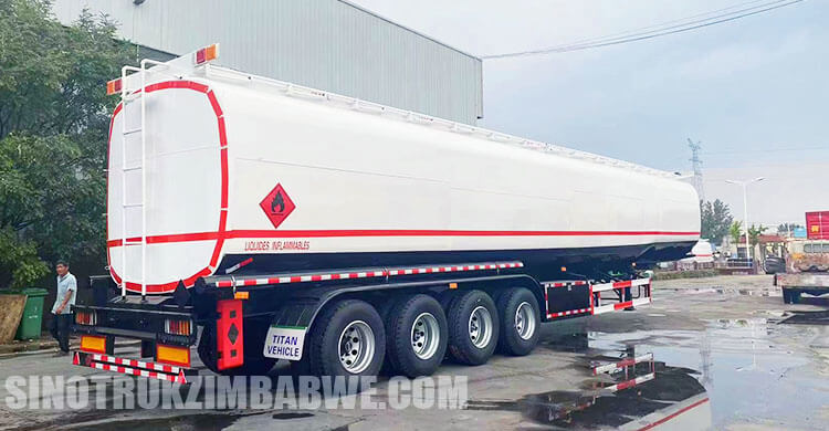 4 Axle Fuel Tanker Trailer for Sale in Harare Zimbabwe