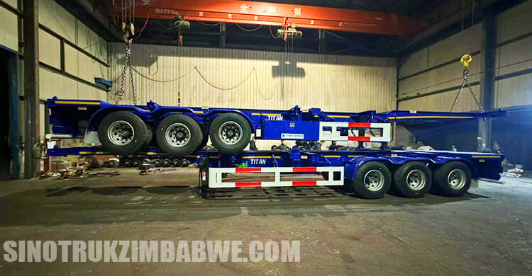 Shipping Container Chassis Price | 40 Foot Container Chassis for Sale in Harare Zimbabwe
