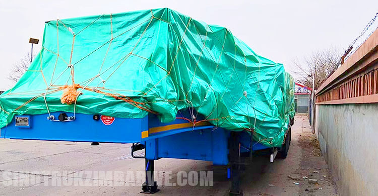 4 Axle 100 Ton Low Bed Trailer Price in Harare Zimbabwe