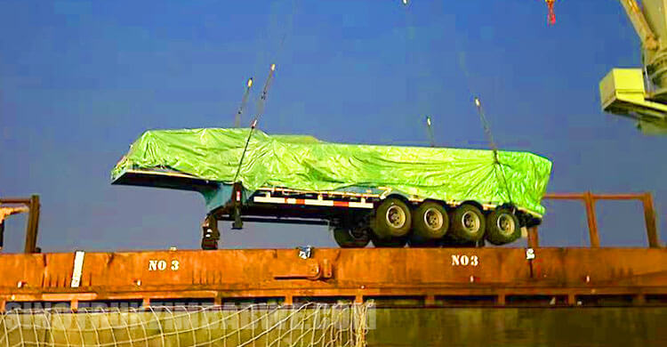 4 Axle 100 Ton Low Bed Trailer Price in Harare Zimbabwe