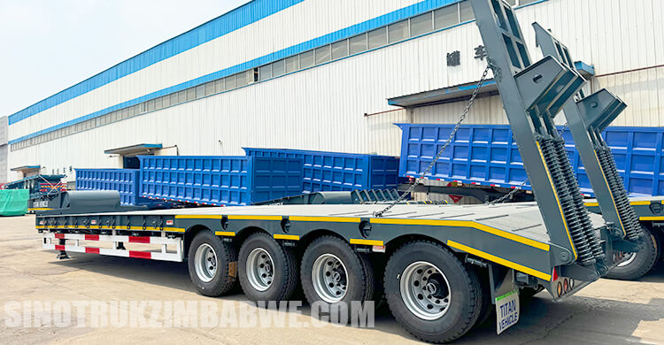 100 Ton Low Bed Trailer Price in Zimbabwe