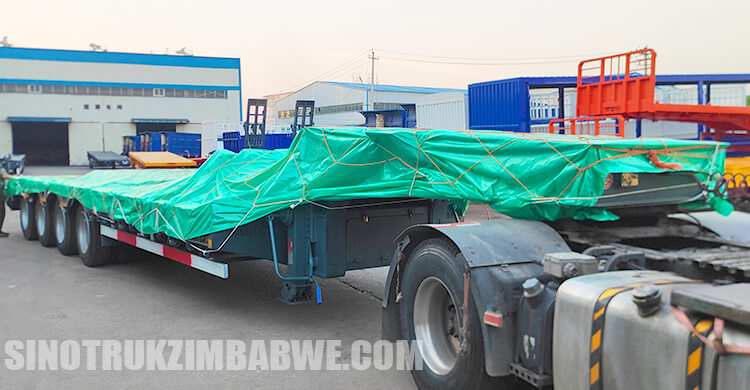 100 Ton Low Bed Trailer Price in Zimbabwe