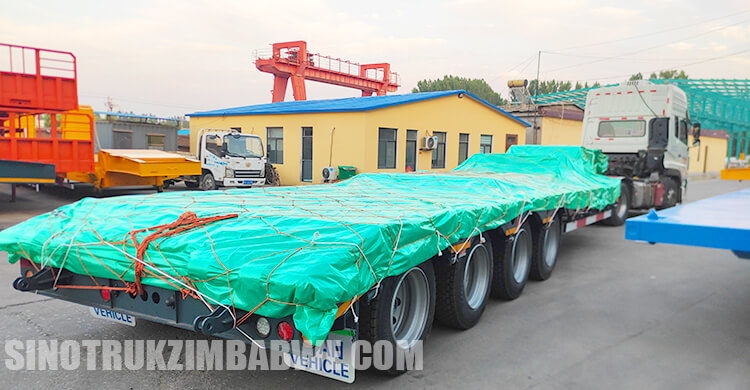 100 Ton Low Bed Trailer Price in Zimbabwe