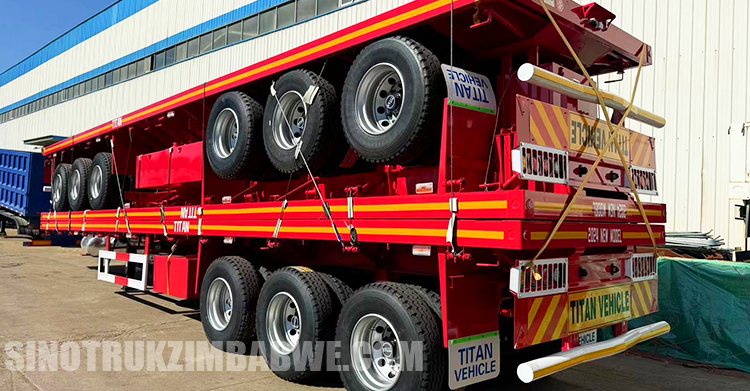 40 Ft Flatbed Trailer for Sale in Zimbabwe