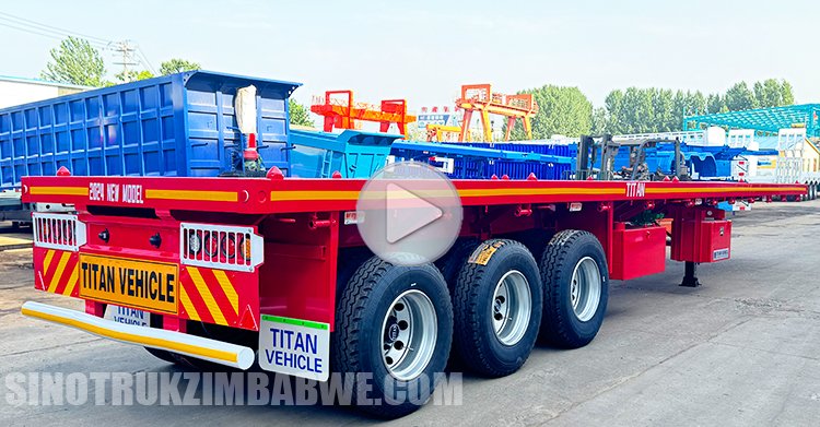 40 Ft Flatbed Trailer for Sale in Zimbabwe
