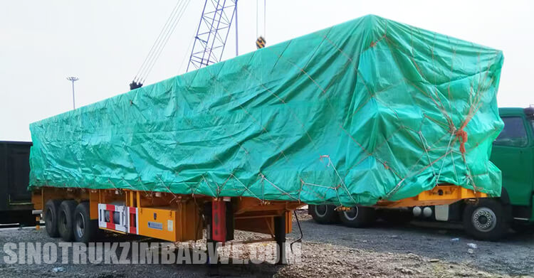 3 Axle Flatbed Tractor Trailer for Sale in Harare Zimbabwe