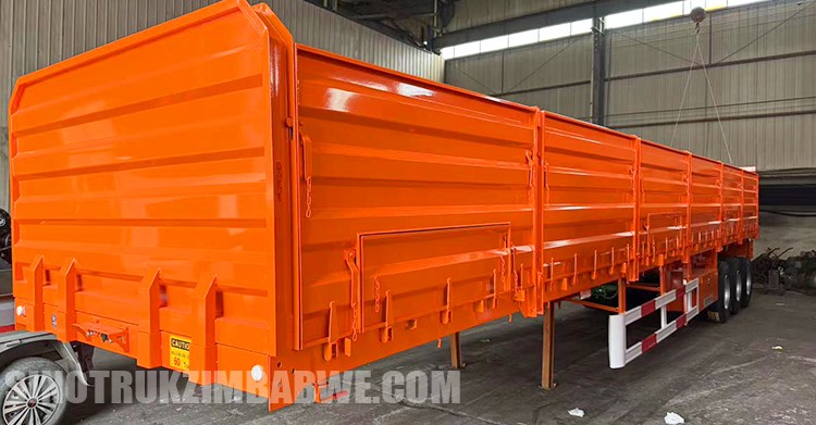 Tri Axle Trailer with Drop Sides for Sale in Zimbabwe