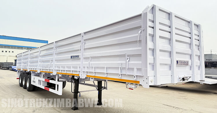 3 Axle Side Wall Trailer for Sale in Zimbabwe