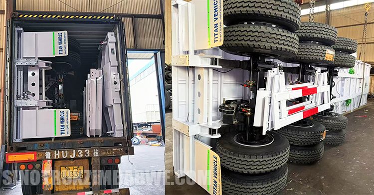 3 Axle Side Wall Trailer for Sale in Zimbabwe