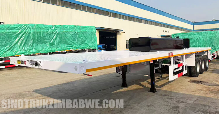40 Foot 3 Axle Flatbed Semi Trailer for Sale in Harare Zimbabwe