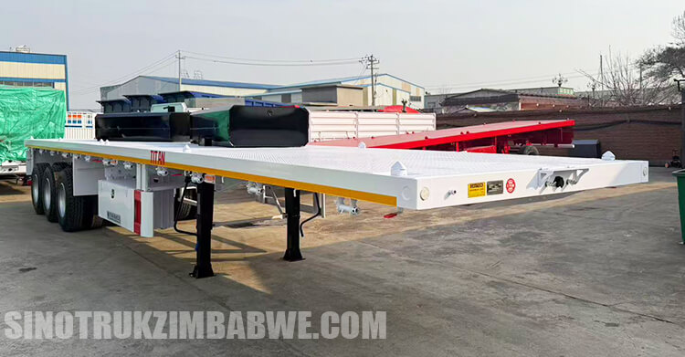 40 Foot 3 Axle Flatbed Semi Trailer for Sale in Harare Zimbabwe
