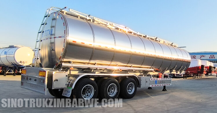 45000 Liters Stainless Steel Tanker for Sale in Harare Zimbabwe