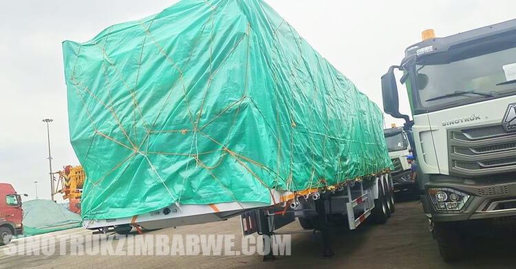 3 Axle 40 Foot Flatbed Trailer for Sale in Zimbabwe