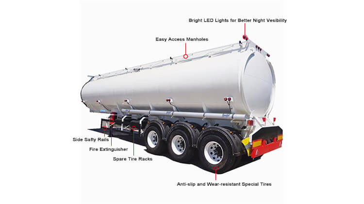 How Much is Fuel Tanker Trailer for Sale in Zimbabwe Cost