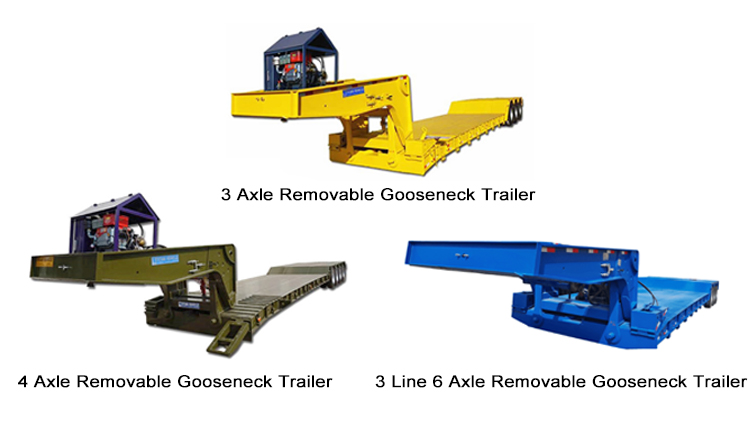 Removable Gooseneck Lowboy Trailer for Sale Price in Zimbabwe