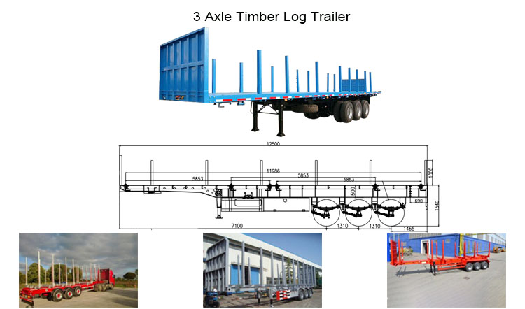 Flatbed Trailer in Zimbabwe | Tri Axle Trailers for Sale in Zimbabwe